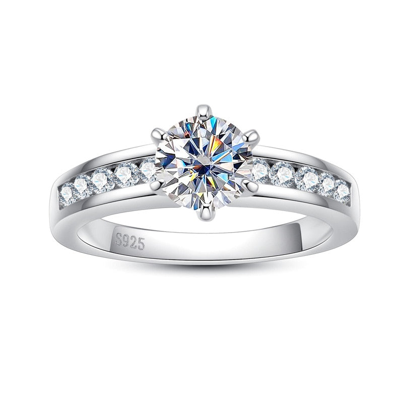 Anel Fairy Moissanite Banhado a Ouro 18k