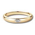 Aliança 10 Pontos Moissanite Banhada a Ouro 18k