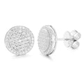 Brinco Centelha Moissanite Banhado a Ouro 18k