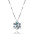 Colar Ponto de Luz Moissanite Banhado a Ouro
