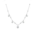Colar Brilho da Alma Moissanite Banhado a Ouro
