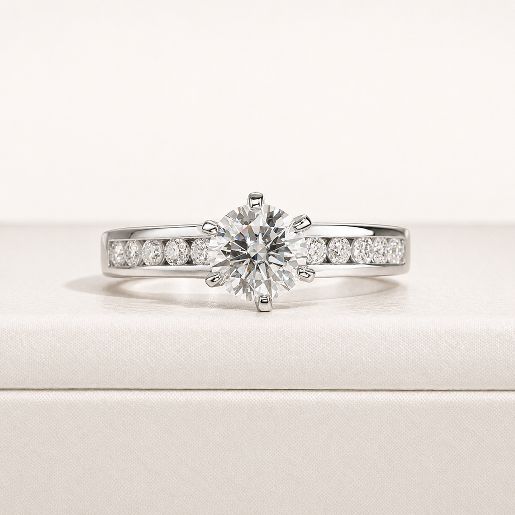 Anel Fairy Moissanite Banhado a Ouro 18k