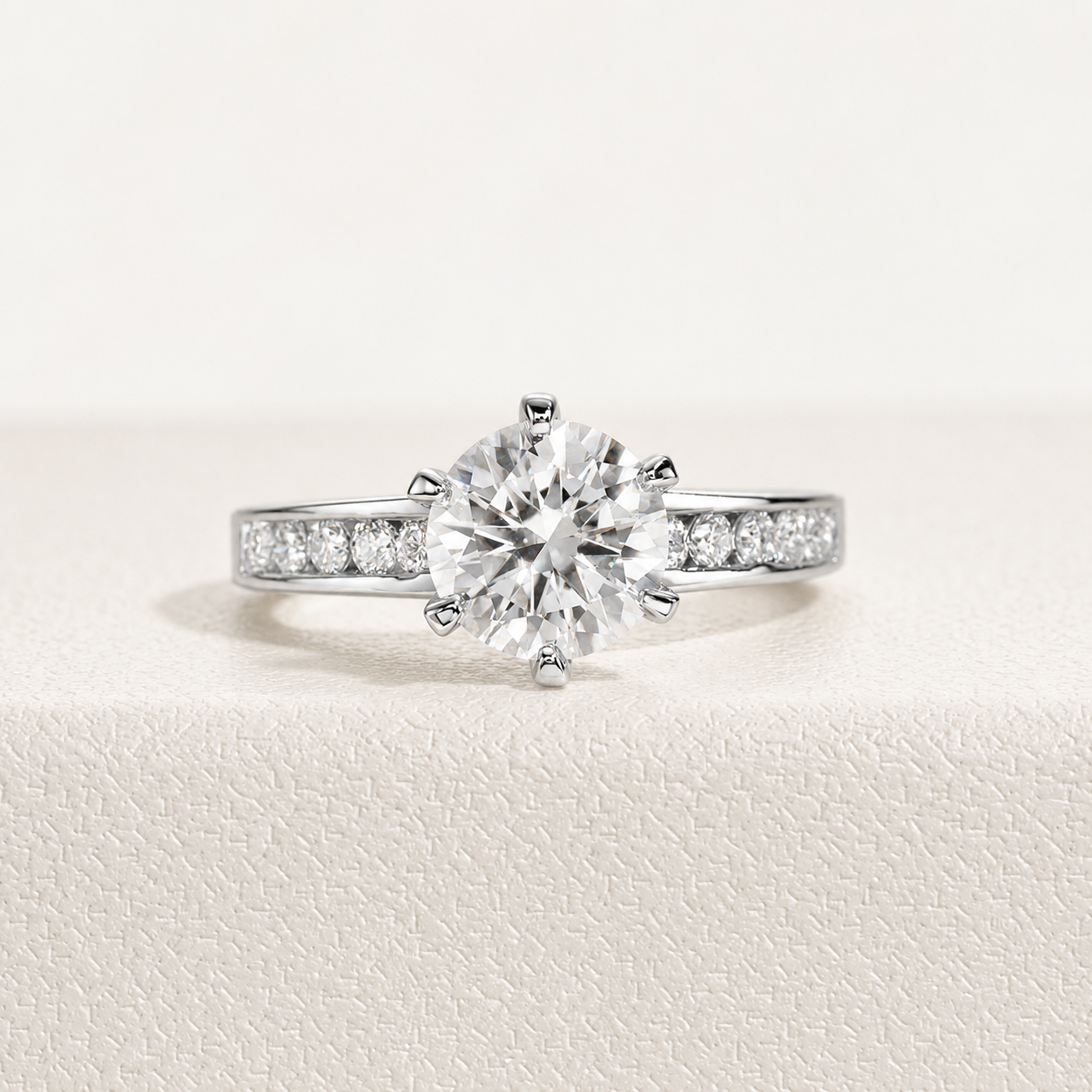 Anel Fairy Moissanite Banhado a Ouro 18k