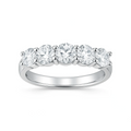 Anel Quintessência Moissanite Banhado a Ouro 18k